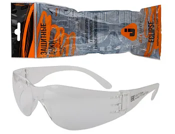 Очки открытые JETA SAFETY Eclipse прозрачные