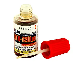 Флюс ЛТИ-120 (20мл) Lux с кисточкой Коннектор