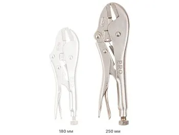 Зажим с фиксатором 250мм прямые губки PRO STARTUL (PRO-6054-02)
