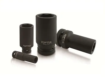 Головка ударн. 1/2" 18мм 6гр. глубокая TOPTUL