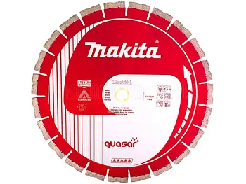 Алмазный круг 350х25.4 мм по бетону сегмент. COSMOS QUASAR MAKITA