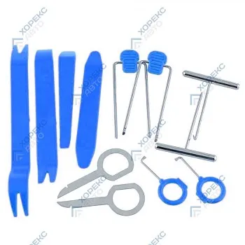 Набор для снятия внутренней обшивки автомобиля (12 предметов) Хорекс Авто HZ 25.1.181S