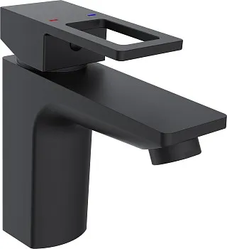 Смеситель для умывальника D35-A черный, серия 810 ECONOCE