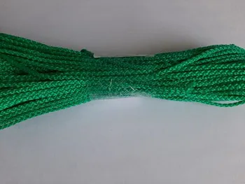 Шнур полипроп. вязаный c сердечником 4мм х20м (цветной)