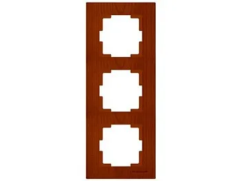 Рамка 3-ая вертикальная вишня, RITA, MUTLUSAN