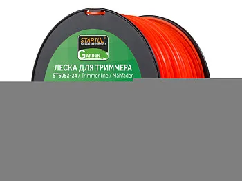 Леска ф 2.4 мм х 262 м шестигр. сеч. STARTUL GARDEN