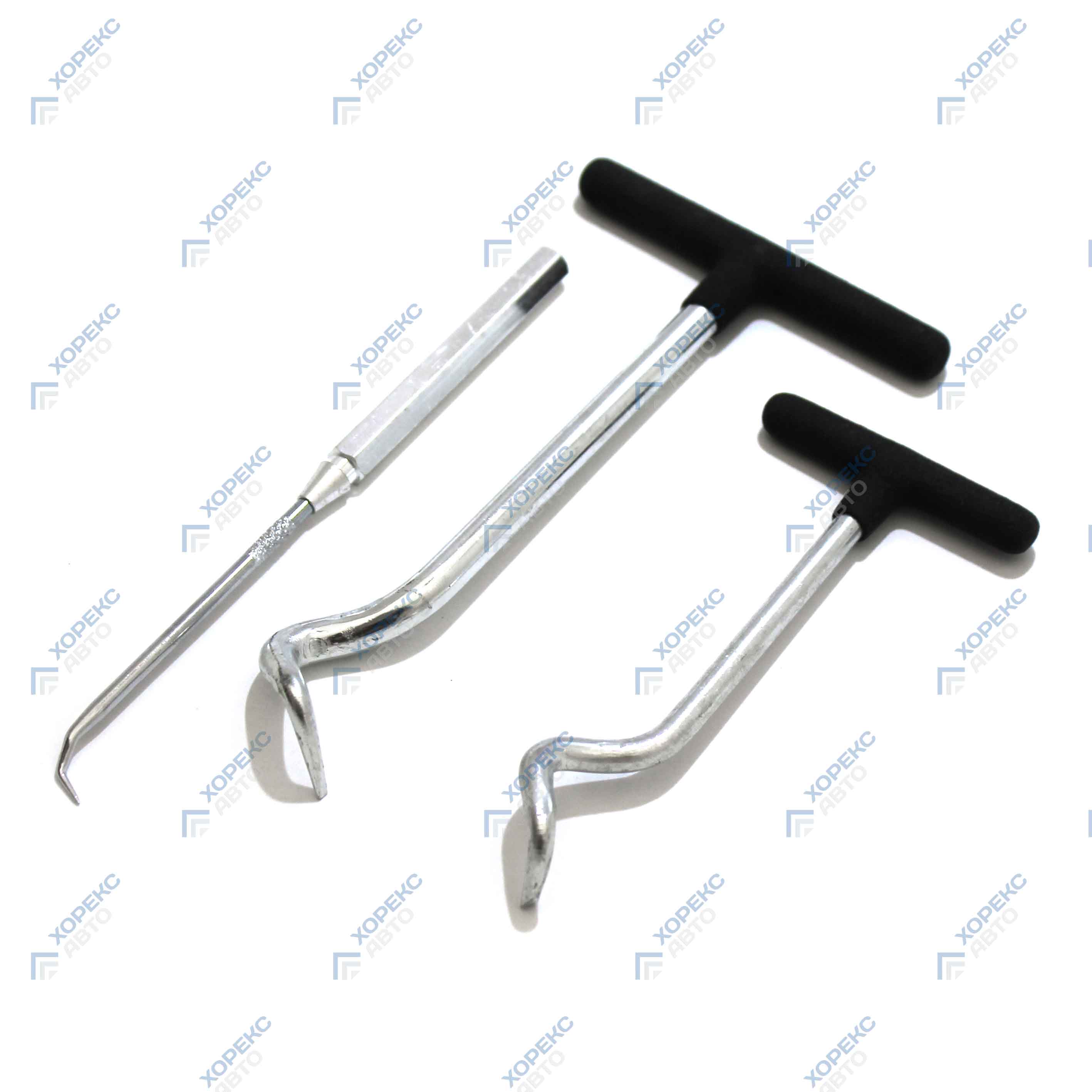 Набор крючков для демонтажа уплотнительных колец и сальников (3 предмета) Хорекс Авто HZ 25.1.120S