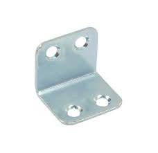 Уголок мебельный 30х26х26 мм белый цинк (100 шт в карт. уп.) STARFIX