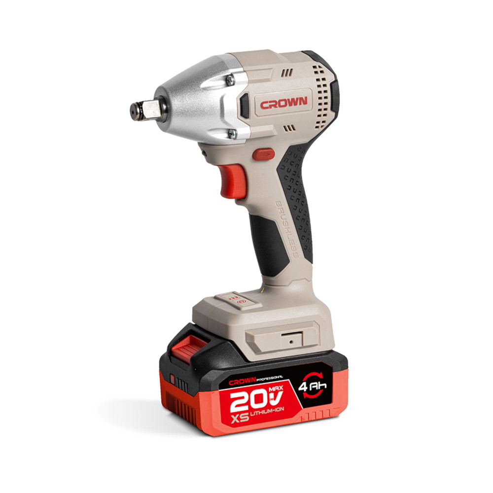 Гайковерт аккумуляторный CROWN CT22046XS-4 BMC