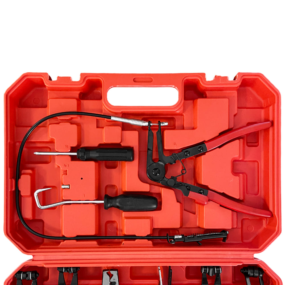 Набор съемников для снятия и установки хомутов патрубков и шлангов (9 предметов) Хорекс Авто HZ 29.1.005SK