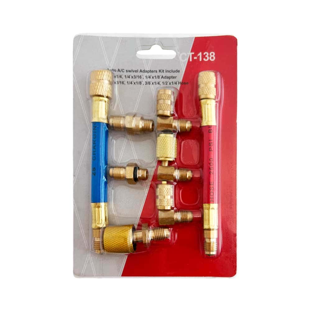 Комплект адаптеров и переходников для заправки кондиционеров Хорекс Авто HZ 18.205.35SK