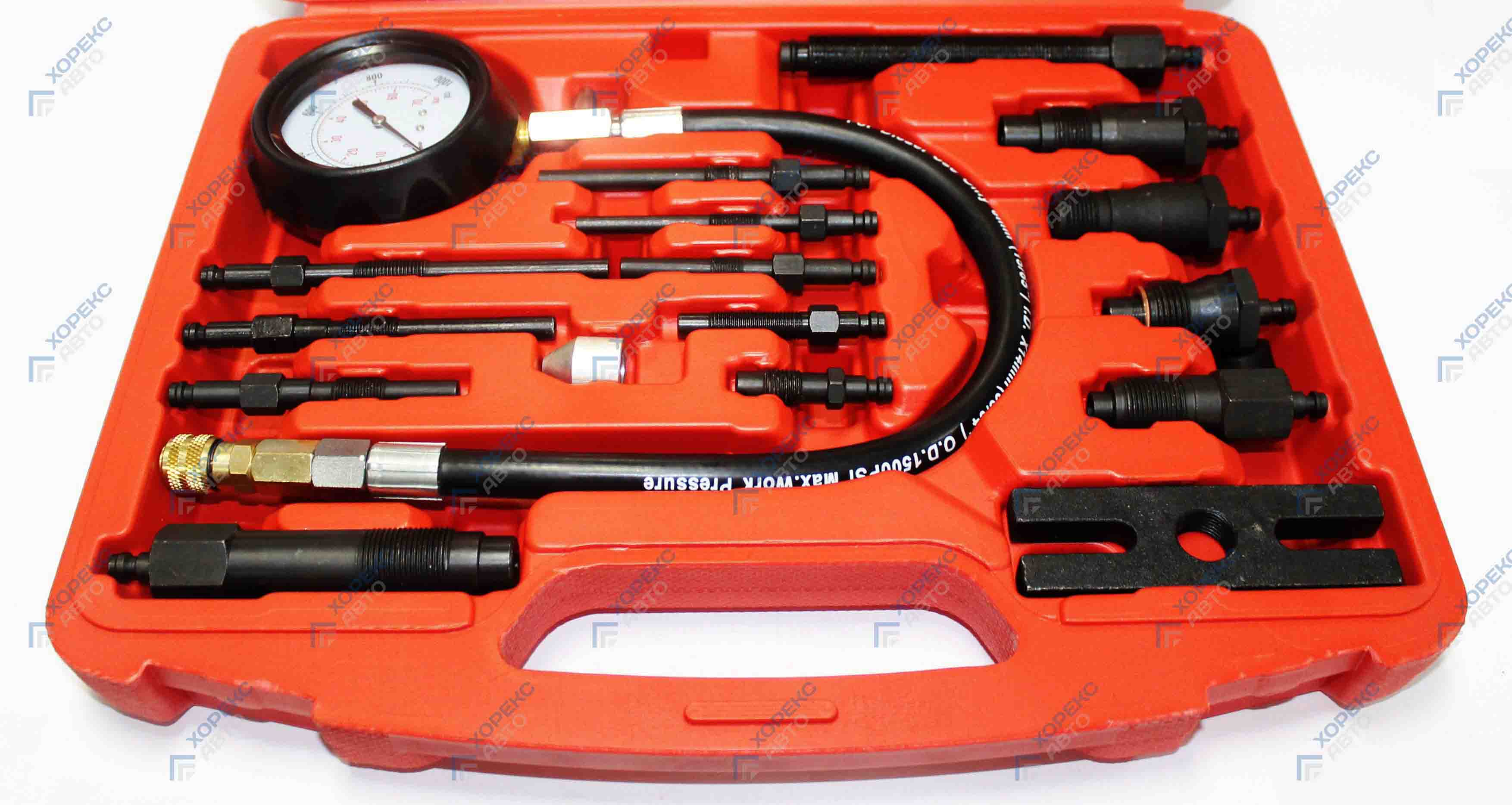 Индикатор компрессии дизельных двигателей (17 предметов) Хорекс Авто HZ 27.1.003S