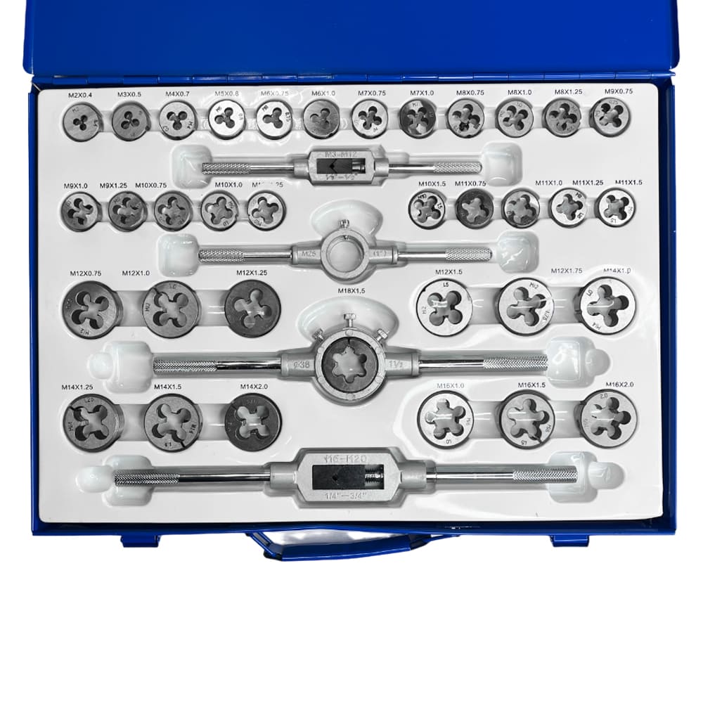 Набор приспособлений для восстановления наружных и внутренних резьб (110 предметов) Хорекс Авто HZ 31.1.006S