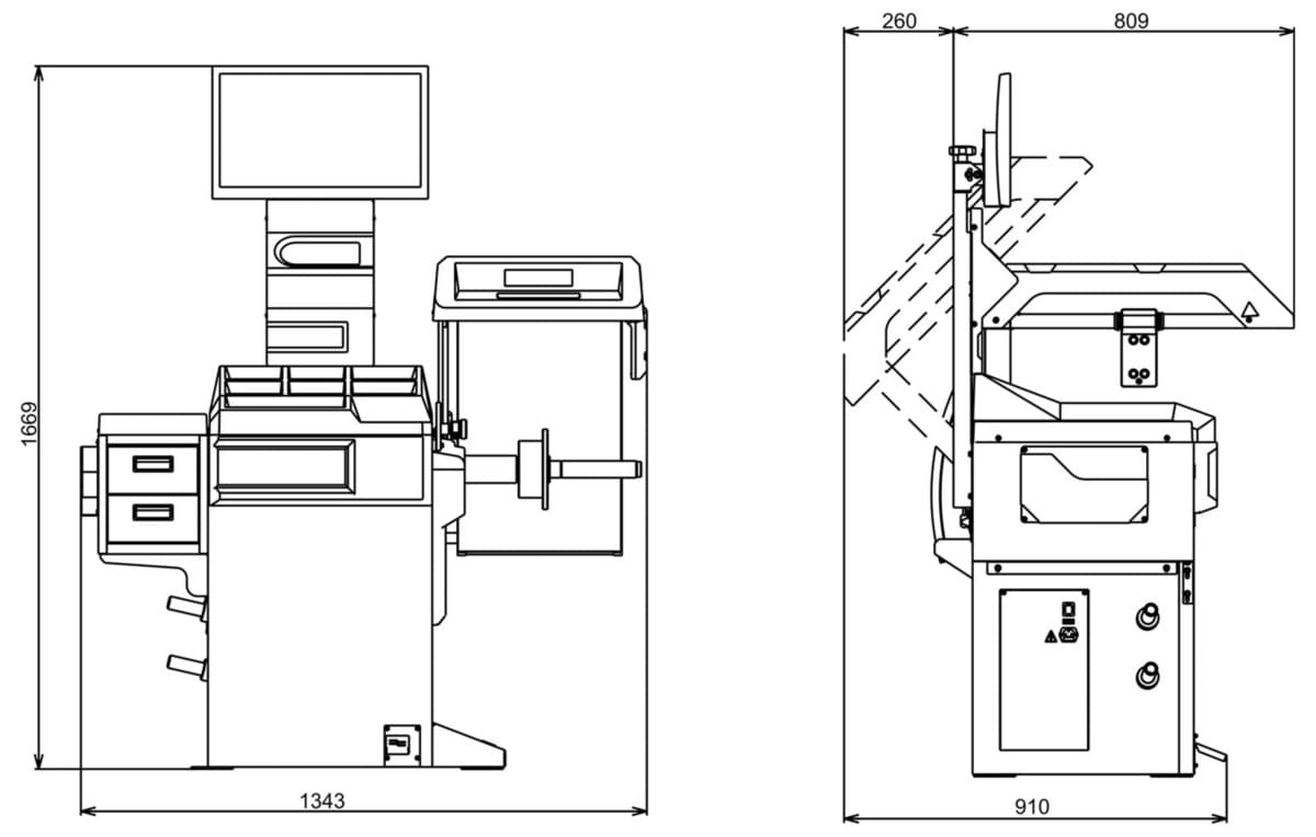 Балансировочный станок ТехноВектор IPRO BM6