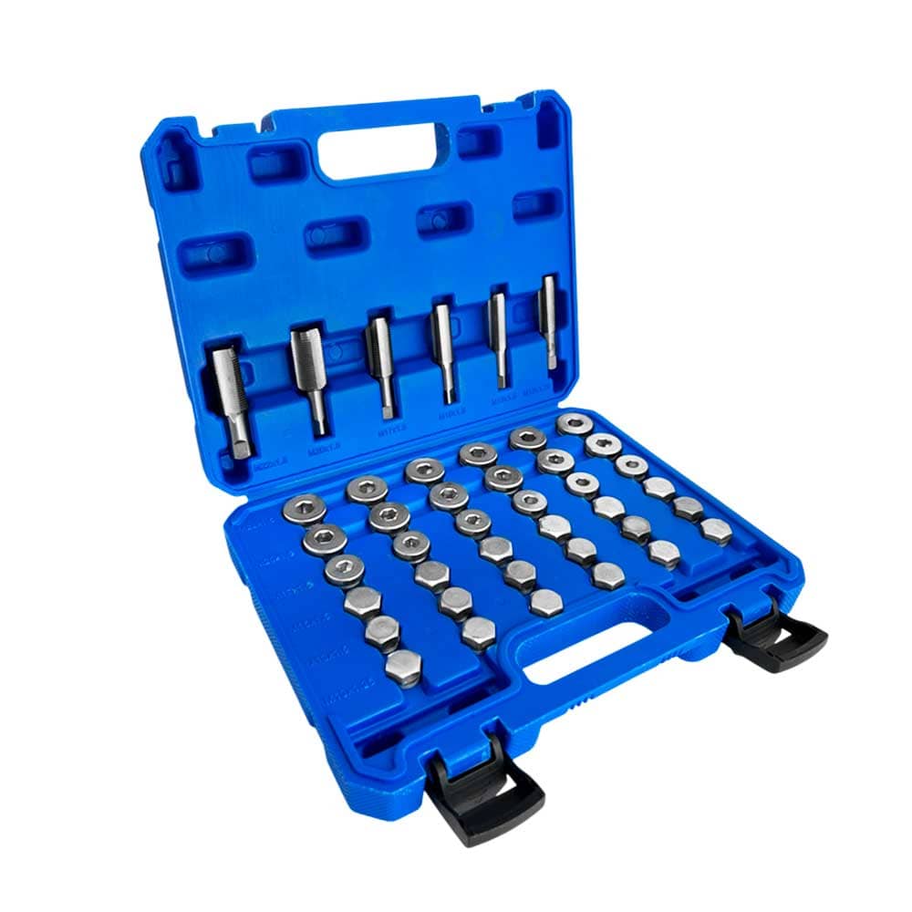 Набор приспособлений для восстановления резьбы масляных поддонов Хорекс Авто HZ 25.1.302SK