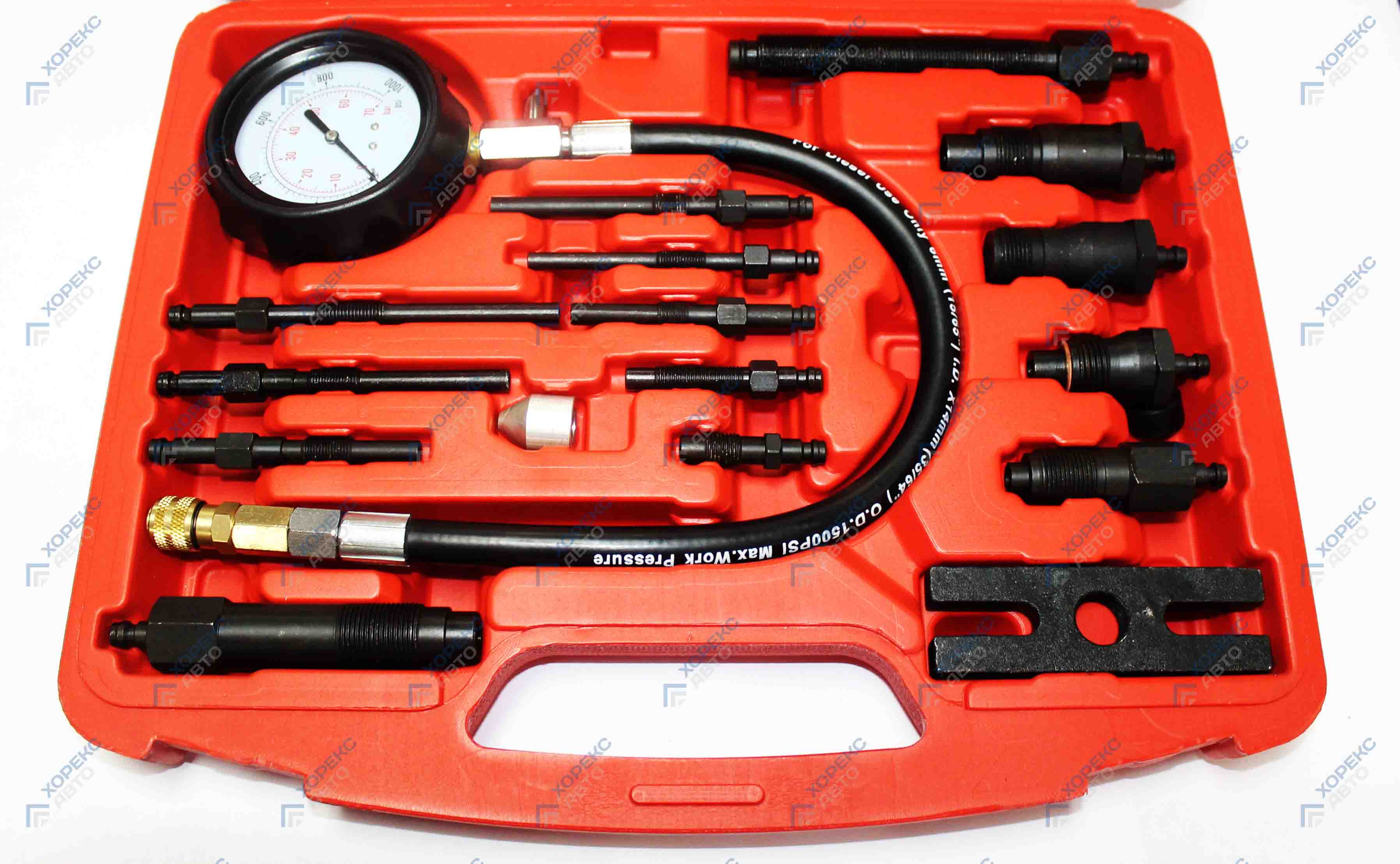 Индикатор компрессии дизельных двигателей (17 предметов) Хорекс Авто HZ 27.1.003J