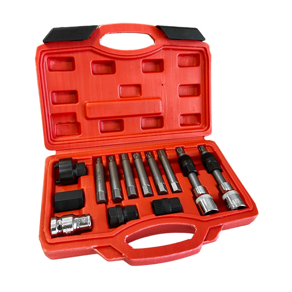 Набор для снятия шкивов генераторов (13 предметов) Хорекс Авто HZ 25.1.252SK