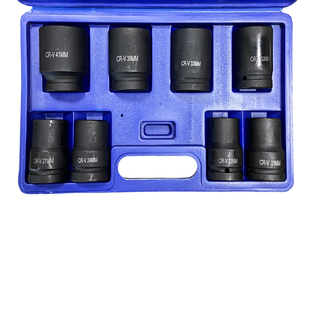 Набор ударных головок 1" 21-41 мм Гамматест GT1Y010