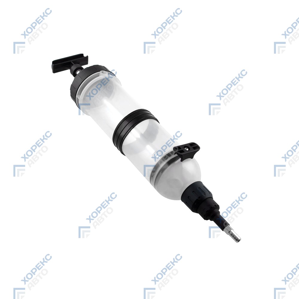 Шприц для отсоса и нагнетания масла 1.5 литра с набором переходников Хорекс Авто HZ 04.215S