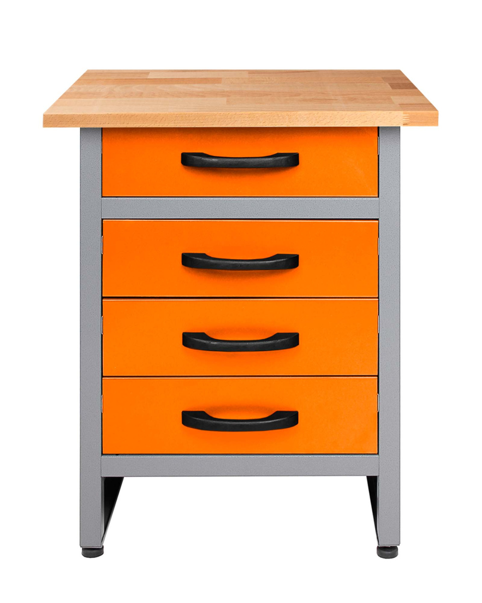 Стол-верстак для мастерской BAUMEISTER BTC-005 ORANGE