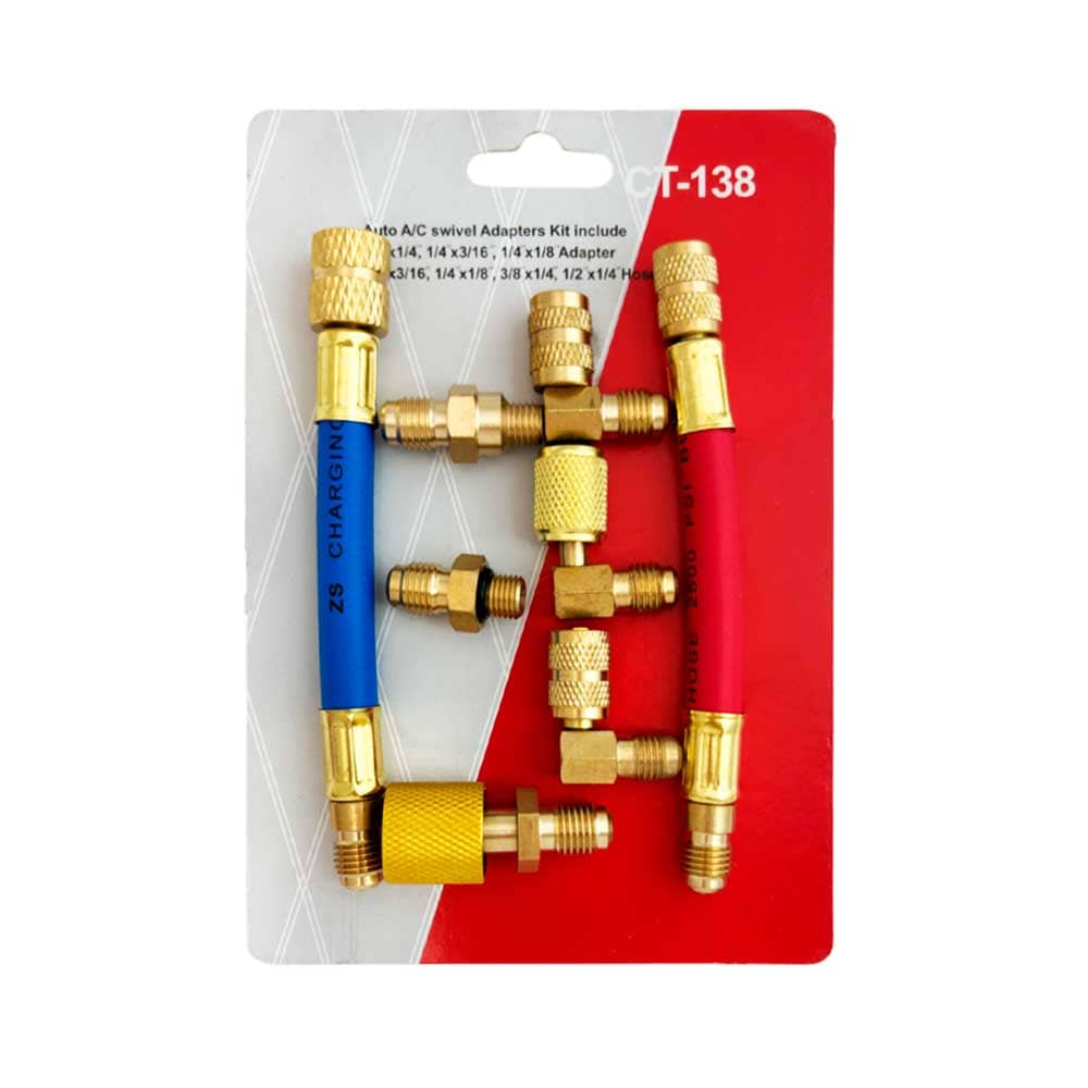 Комплект адаптеров и переходников для заправки кондиционеров Хорекс Авто HZ 18.205.35SK