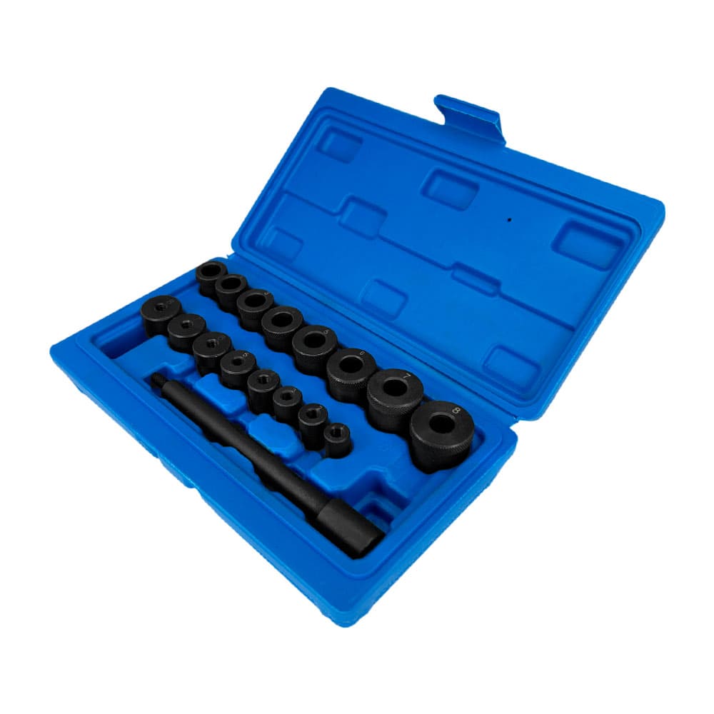 Комплект приспособлений для центровки сцепления 17 предметов Хорекс Авто HZ 25.1.095S