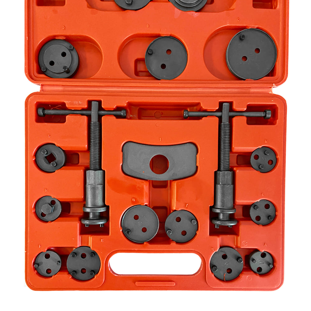 Набор приспособлений для возврата тормозных цилиндров (18 предметов) Хорекс Авто HZ 25.1.010SK