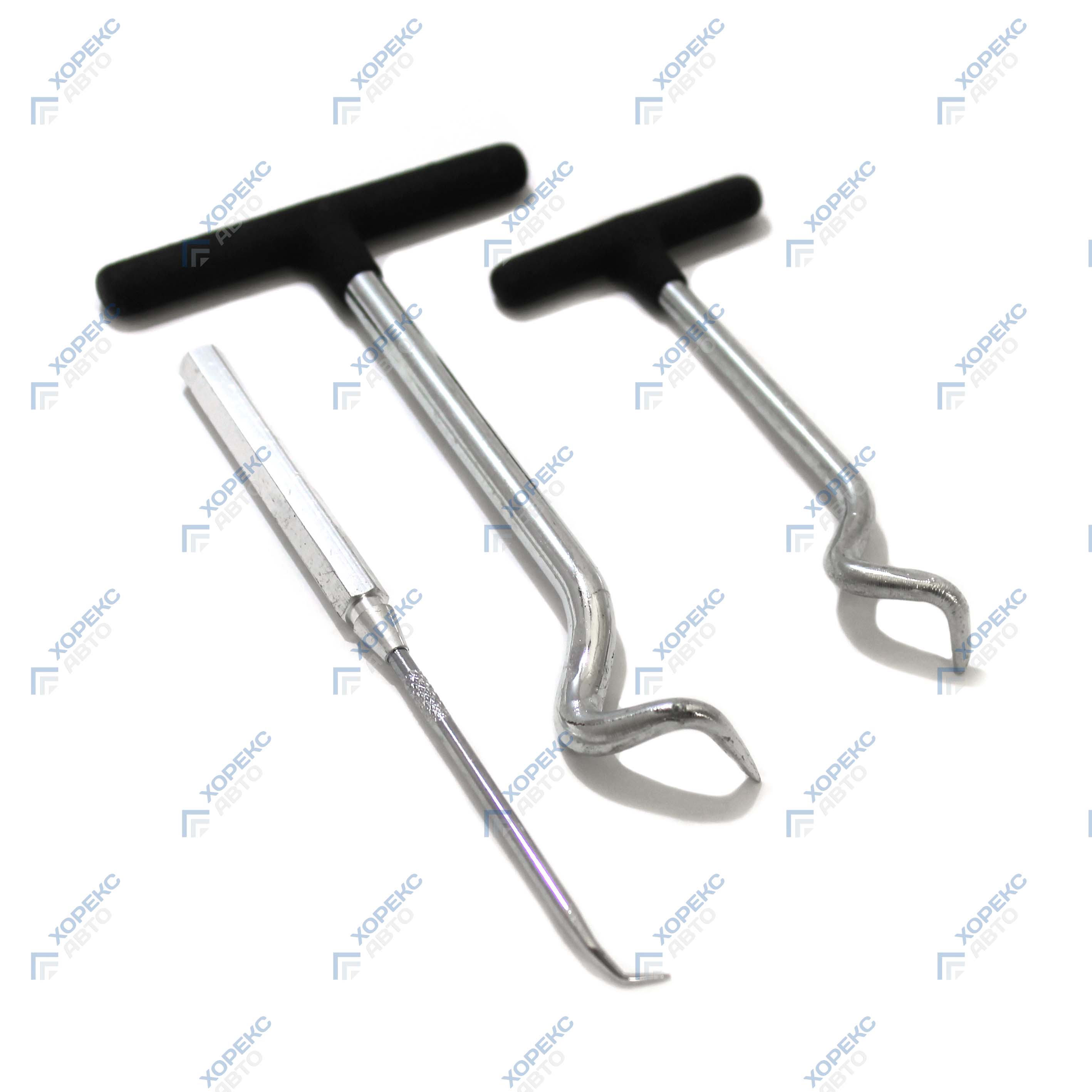Набор крючков для демонтажа уплотнительных колец и сальников (3 предмета) Хорекс Авто HZ 25.1.120S