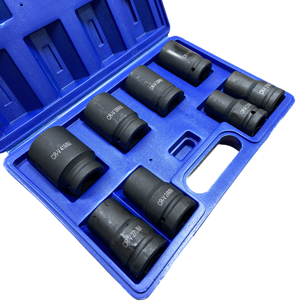 Набор ударных головок 1" 21-41 мм Гамматест GT1Y010