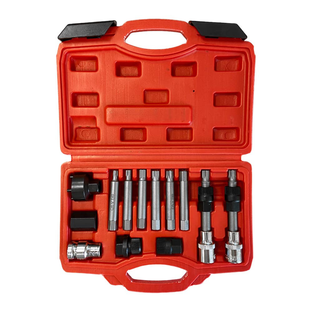 Набор для снятия шкивов генераторов (13 предметов) Хорекс Авто HZ 25.1.252SK