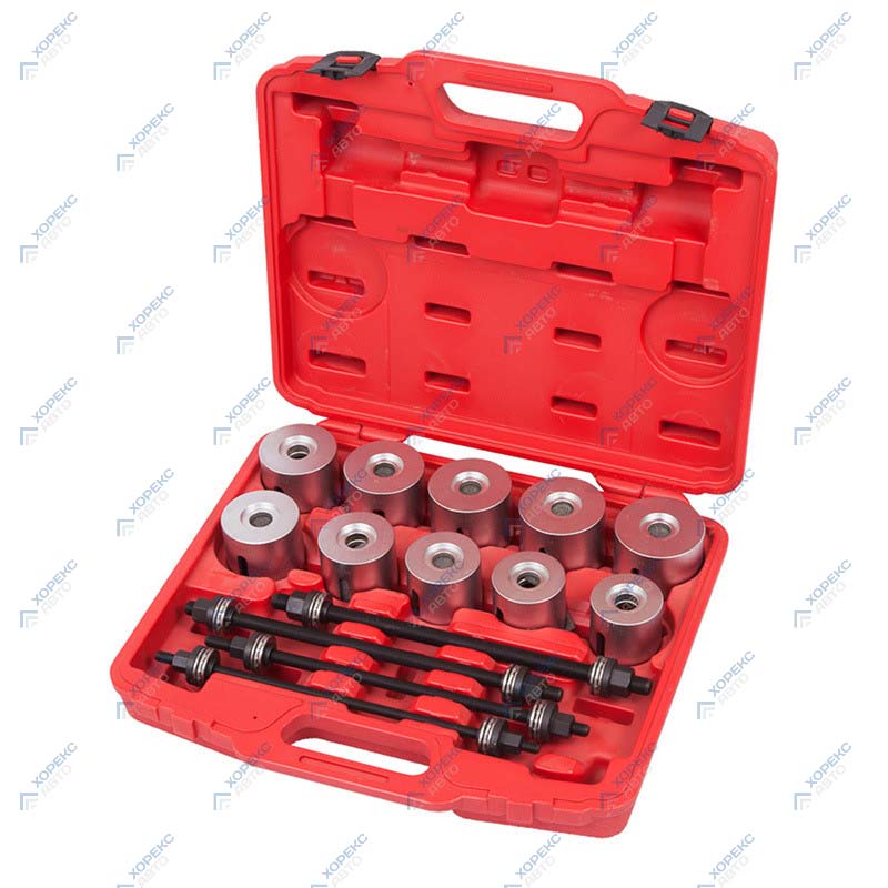 Универсальный съемник для демонтажа подшипников и сайлентблоков Хорекс Авто HZ 25.1.083S