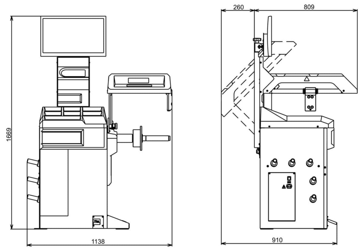 Балансировочный станок ТехноВектор IPRO BM3