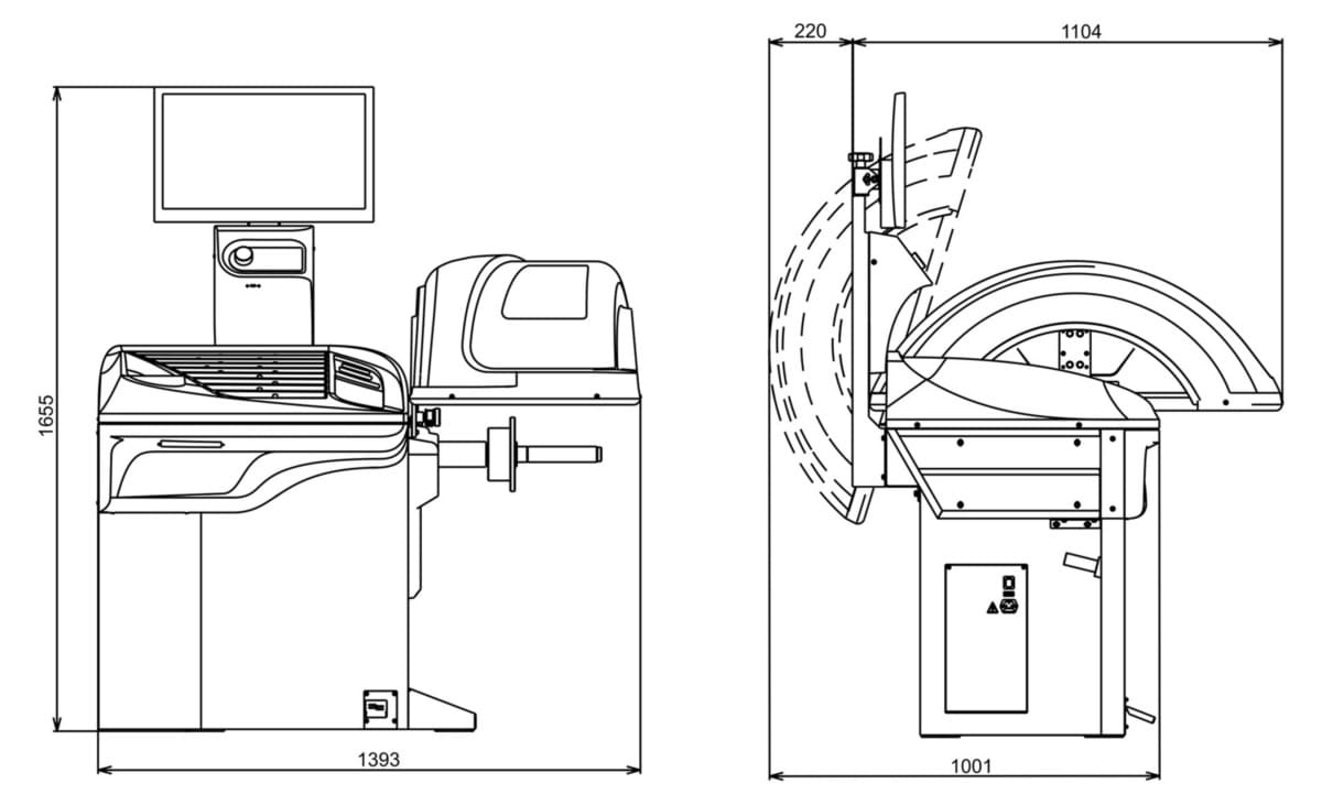 Балансировочный станок ТехноВектор IPRO BM7