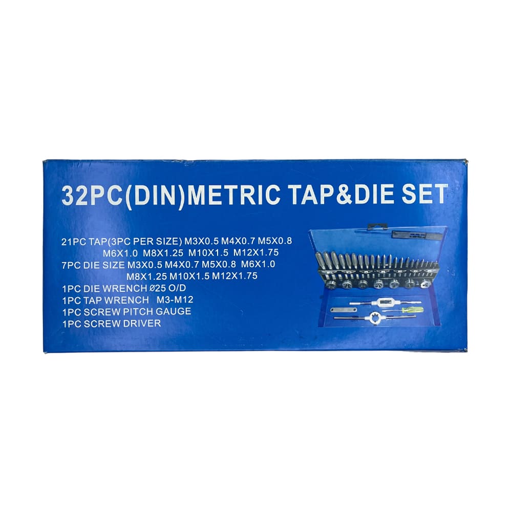 Набор приспособлений для восстановления наружных и внутренних резьб (32 предмета)  Хорекс Авто HZ 31.1.003S