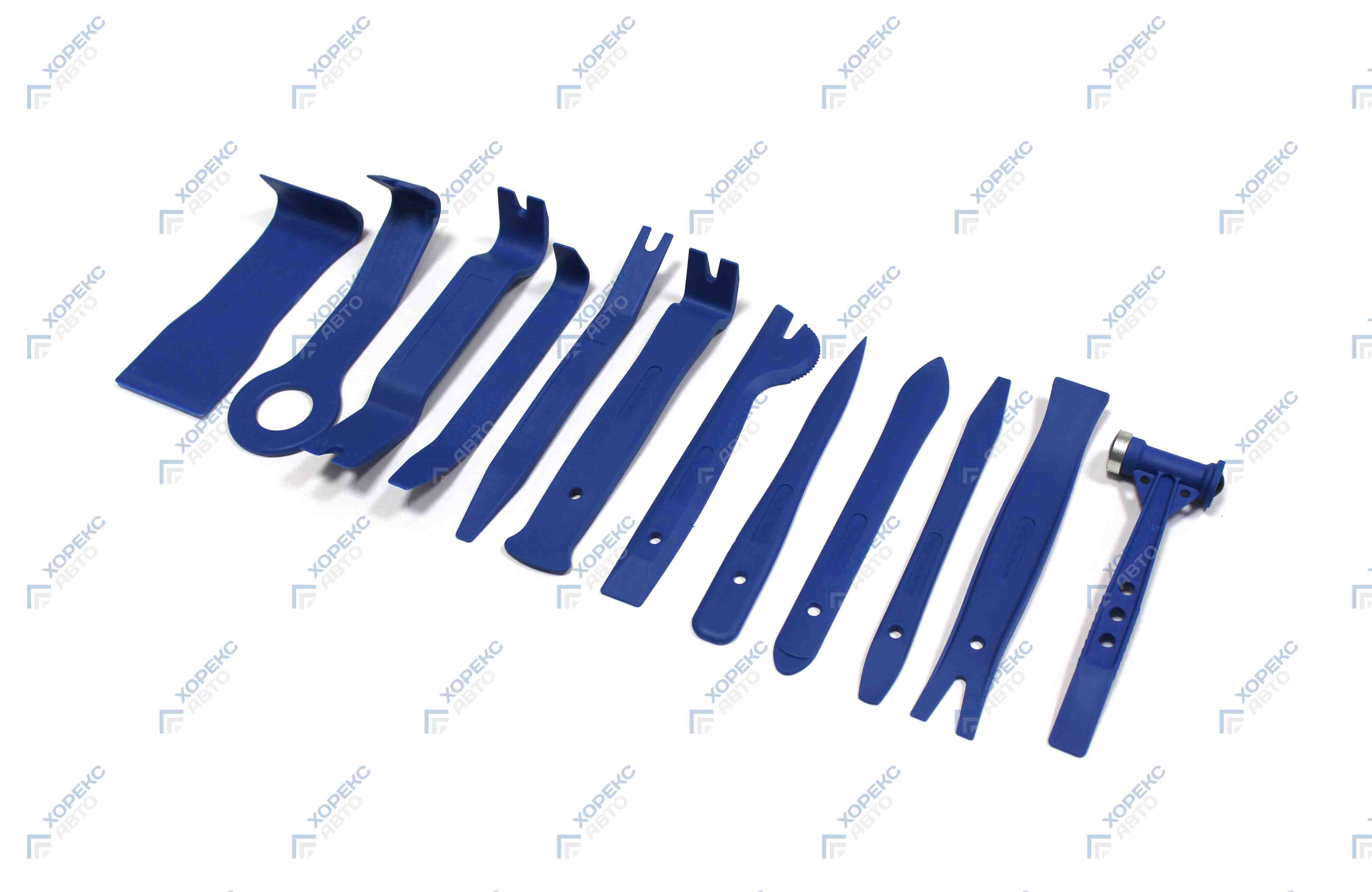 Набор для снятия внутренней обшивки автомобиля (12 предметов) Хорекс Авто HZ 25.1.112S