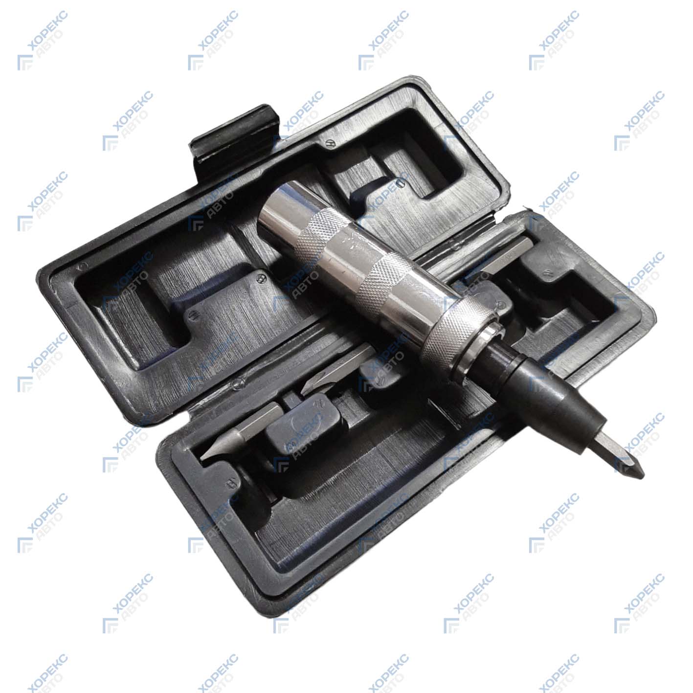 Отвертка ударно-поворотная с набором бит Хорекс Авто HZ 28.1.077S