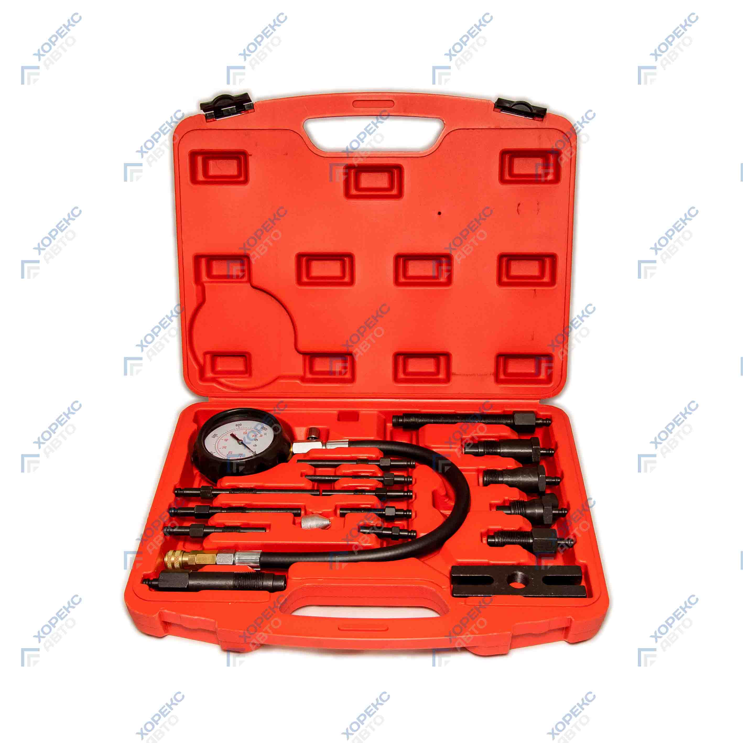 Индикатор компрессии дизельных двигателей (17 предметов) Хорекс Авто HZ 27.1.003S