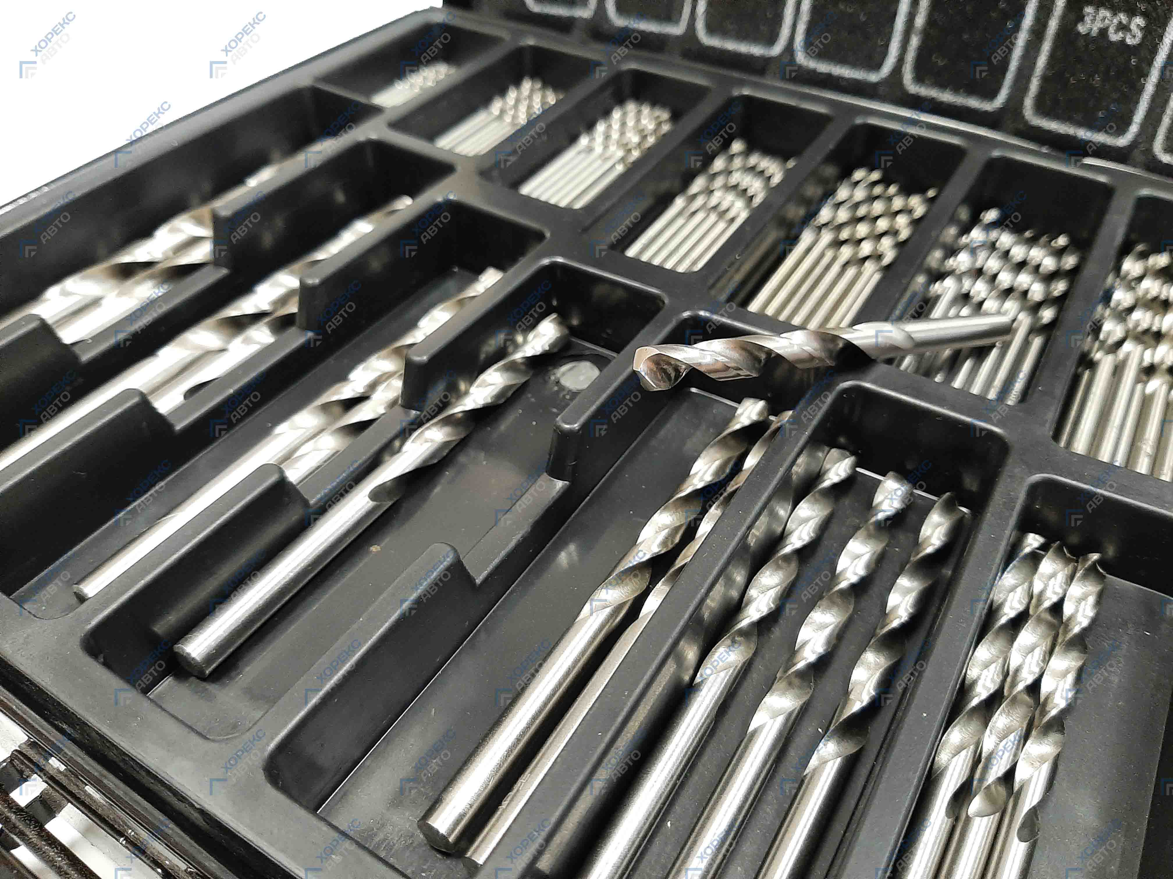 Набор приспособлений для изготовления отверстий (99 предметов) Хорекс Авто HZ 31.1.007S