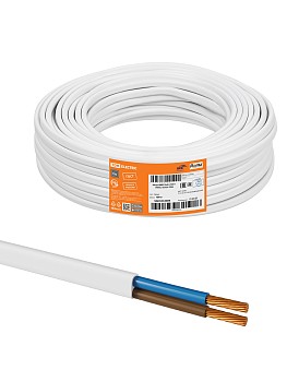 Провод ШВВП 2х0,5 (бухта 100м) Б TDM