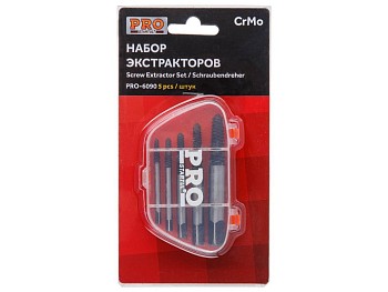 Набор экстракторов 5шт. PRO STARTUL (PRO-6090)