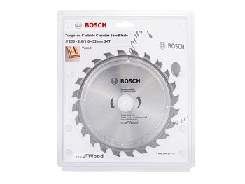 Диск пильный 200х32 мм 24 зуб. по дереву ECO WOOD BOSCH