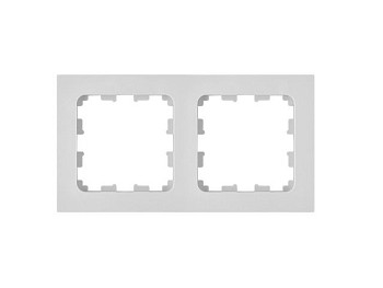 Рамка 2-местная белая, Astrum, BYLECTRICA