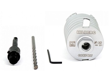 Коронка алмазная d 68мм железобетон HILBERG LASER