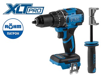 Аккум. дрель-шуруповерт BULL SR 1806 R-series SOLO XLTpro БЕСЩЕТ., Удар., 18 В, 80 Н*м
