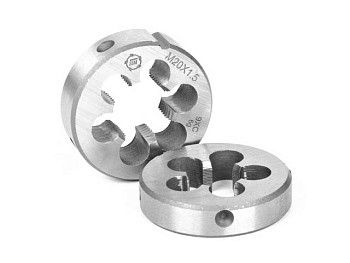 Плашка метрическая М12х1.75 машинно-ручная 9XC