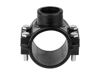 Хомут 63 х 1" вн. (для ПЭ труб), AV Engineering