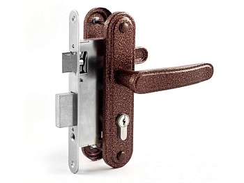 Замок врезной Омега ЗВ7.03 (медь)