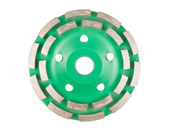 Алмазная чашка 125мм бетон двурядная ВОЛАТ