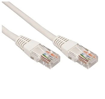Пaтч-корд 15м U/UTP, CAT 5e, RJ45-RJ45, PVC серый REXANT