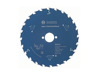 Диск пильный 190х30 мм 24 зуб. по дереву EXPERT FOR CONSTRUCT WOOD BOSCH